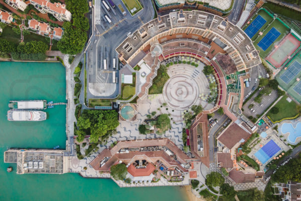 Discovery Bay Plaza from Above 01